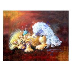 Just Lion Around PRINT