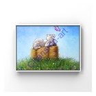 Enchanted By Ewe Sheep and Butterfly Art PRINTS