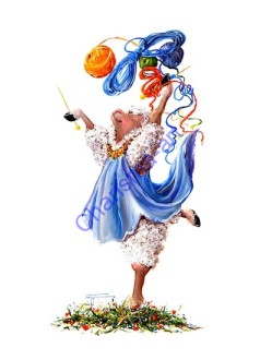 Dances With Wools PRINT