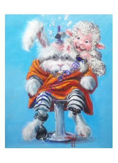 Bad Hare Day PRINT