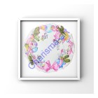 Christmas Painting Wreath Baaahs Of Holly