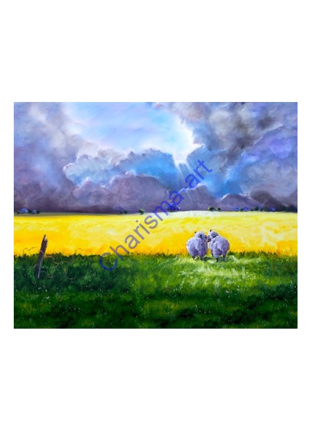 Love At First Sight Sheep PRINT