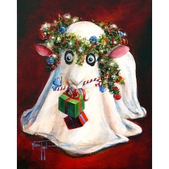 Christmas Sheep Art