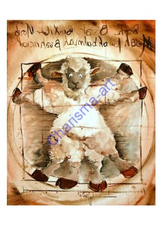 Baaah Vinci PRINT