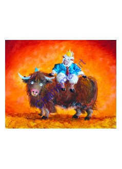 Bull Sit PRINT
