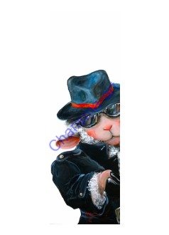 Sheep Incognito GICLEE CANVAS PRINT