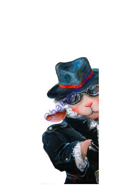 Sheep Incognito GICLEE CANVAS PRINT