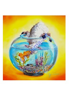 Looking For Love GICLÉE PRINTS ON CANVAS