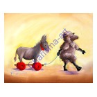 Haulin' Ass Sheep Art