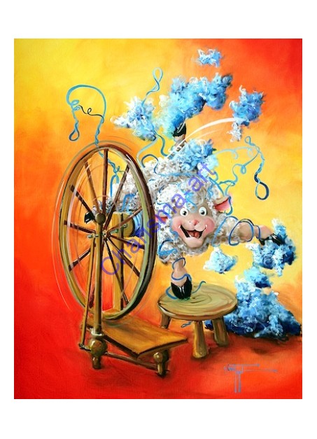 Spinning Out Of Control PRINT