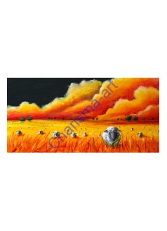 Mass Hysteria GICLEE CANVAS PRINT