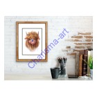 Highland Rendezmoo Coo Cow PRINT