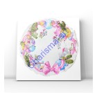 Christmas Painting Wreath Baaahs Of Holly