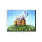 Enchanted By Ewe Sheep and Butterfly Art PRINTS