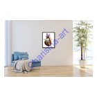 Alohabaaah Hawaiian Hula Dancer Sheep PRINT