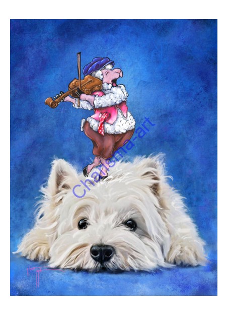 Fiddler On The Woof PRINTS