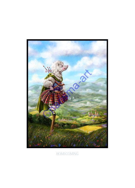 Homecoming Sheep Scotland PRINT