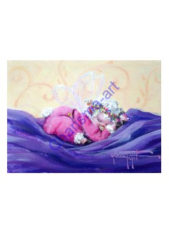 Fairy Baby Sheep Incognito PRINT