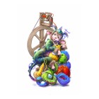 Hoarder of Treasures Sheep Spinning PRINT