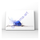 Grounded Feather Digital Painting Inspirational Quote Art