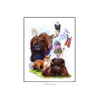 National Pork Wild Animals PRINTS