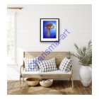 Meeting A Friend Alpaca Art PRINT