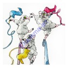 Dancing Hookers Crochet PRINT